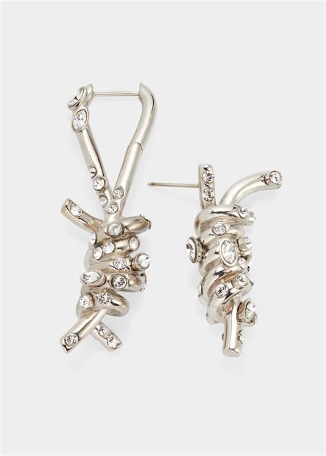 givenchy earrings price|Givenchy twisted earrings.